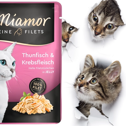 Miamor Filets Thunfisch & Krebsfleisch - tuńczyk i raki w galarecie 100g
