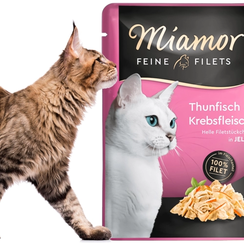Miamor Filets Thunfisch & Krebsfleisch - tuńczyk i raki w galarecie 100g