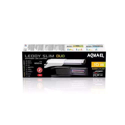 Aquael LEDDY SLIM DUO 10W Sunny Plant&Night - lampa LED do akwarium