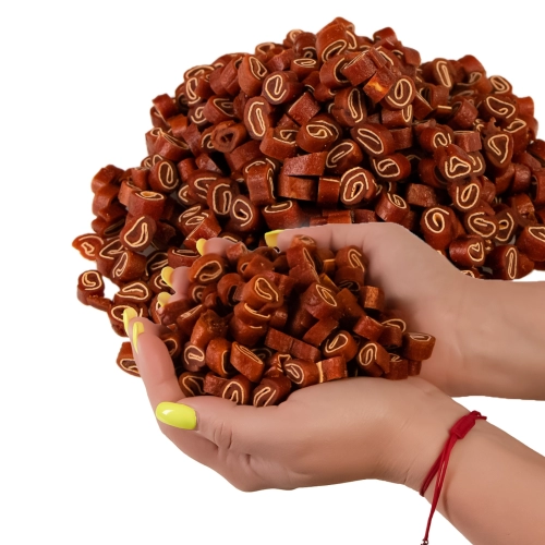 Hilton Sushi z Rybą i Jagnięciną 0,5kg - treserki i przysmak dla psów 