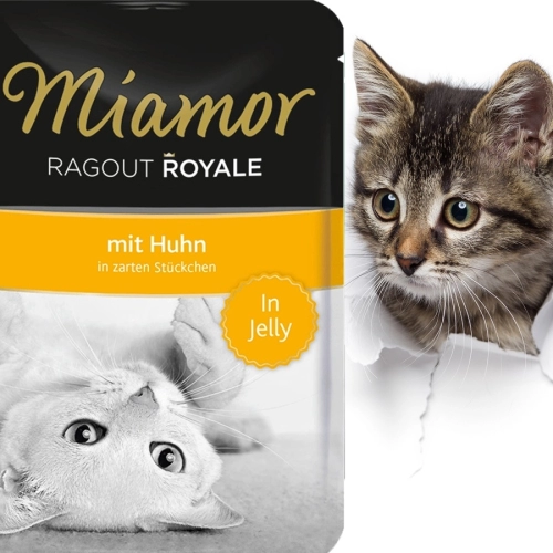 Miamor Ragout Royal - mokra karma dla kota kurczak w galarecie 100g