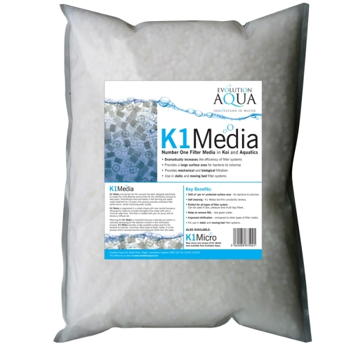 Evolution Aqua K1 Media 50l - ruchomy wkład filtracyjny "Kaldnes"