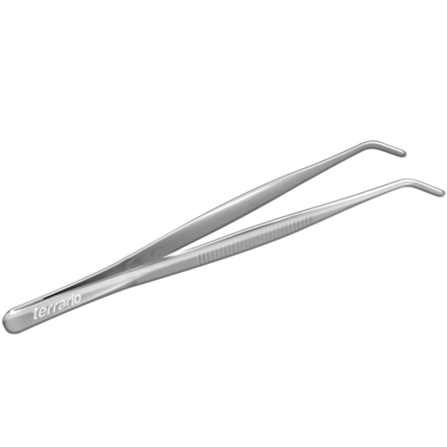 Terrario ViperTweez Bent S - pęseta zagięta 20cm