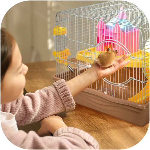 Furrever Friends Miku Castle - klatka dla małych gryzoni kompletny zestaw