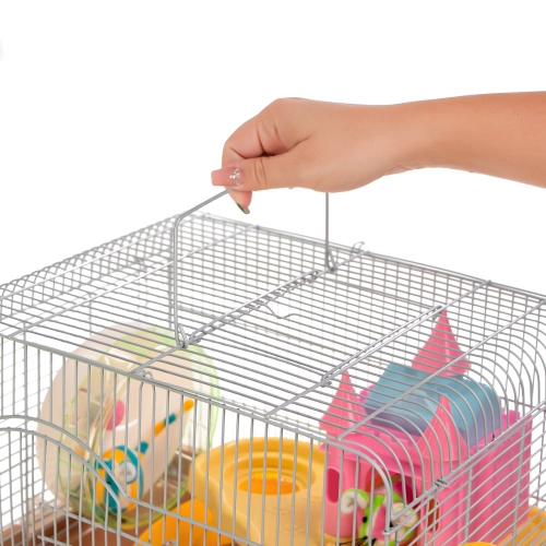 Furrever Friends Miku Castle - klatka dla małych gryzoni kompletny zestaw