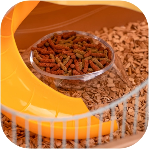 Furrever Friends Miku Castle - klatka dla małych gryzoni kompletny zestaw