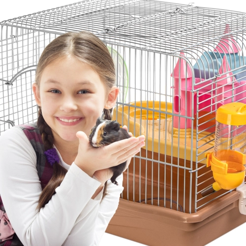 Furrever Friends Miku Castle - klatka dla małych gryzoni kompletny zestaw