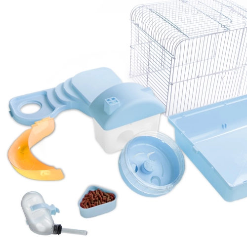 Furrever Friends Miku Homie M Blue - klatka dla małych gryzoni kompletny zestaw