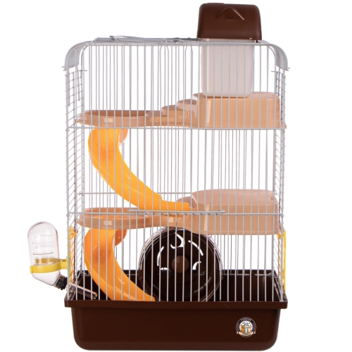 Furrever Friends Miku Skyscraper Brown- klatka dla małych gryzoni kompletny zestaw
