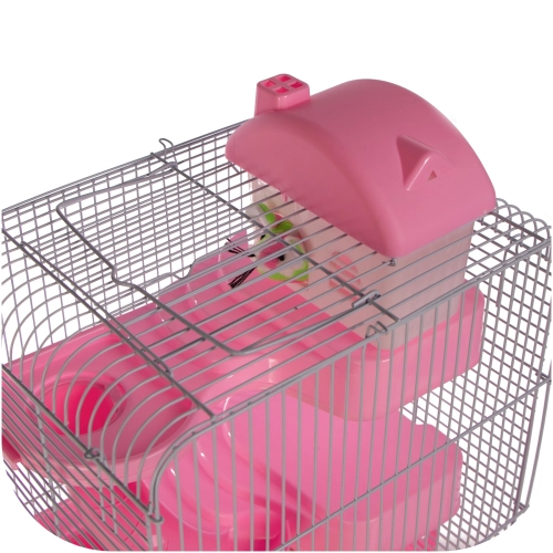 Furrever Friends Miku Skyscraper Pink - klatka dla małych gryzoni kompletny zestaw