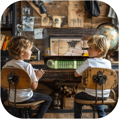 Furrever Friends Miku Elegant - klatka dla gryzoni kompletny zestaw