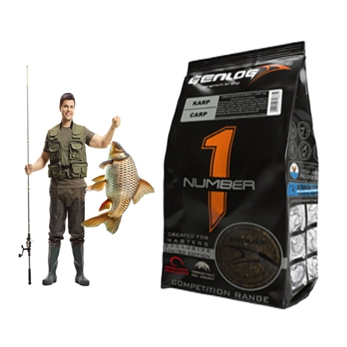 Genlog Number 1 Karp - zanęta na ryby 1kg