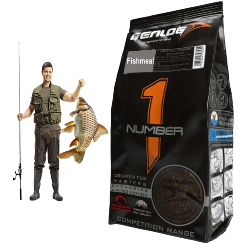 Genlog Number 1 Fishmeal - zanęta na ryby 1kg