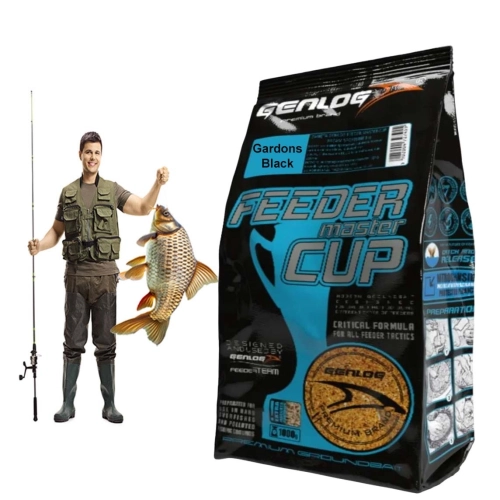 Genlog Feeder Master Cup Club Gardons Black - zanęta dla ryb 1kg