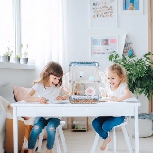 Furrever Friends Miku Clear - klatka dla małych gryzoni zestaw