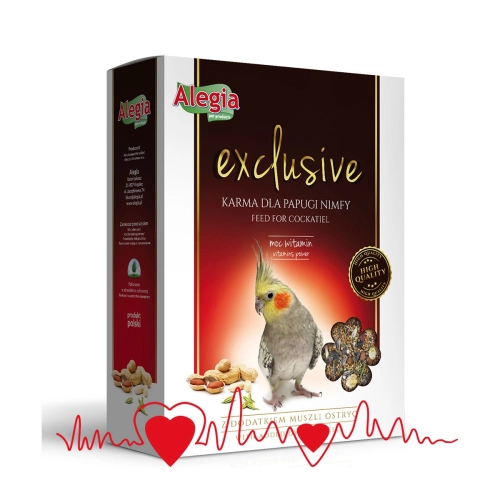 Alegia - Exclusive karma dla papugi nimfy 1kg