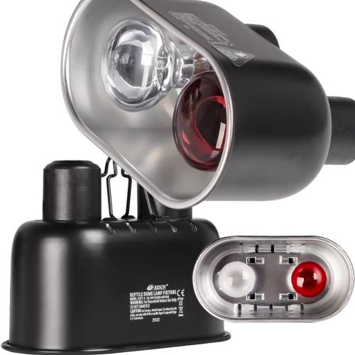 Resun Reptile Black Lamp DUO Mini - lampa podwójna do terrarium