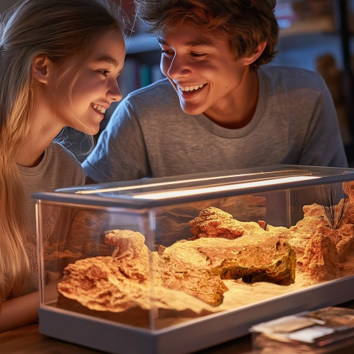 Terrario Mountain Shelf M - kryjówka do terrarium 22x17x8,5cm