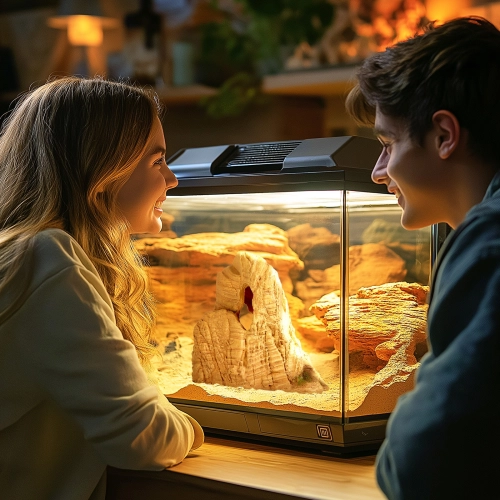 Terrario Mountain Cave - kryjówka do terrarium 19x13x14cm