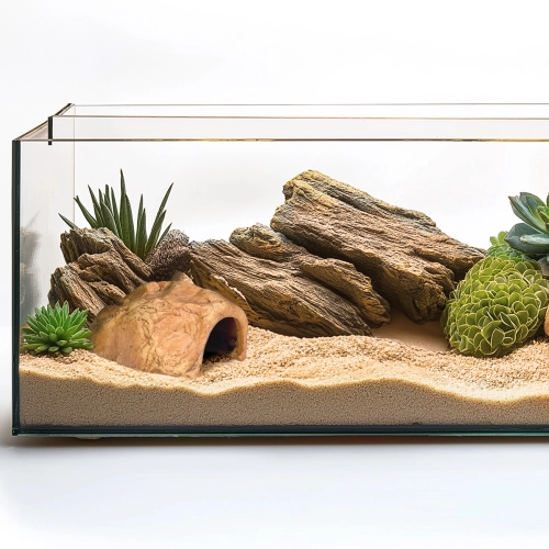 Terrario Rock Shelter bez dna - kryjówka do terrarium 22x13x8,5cm