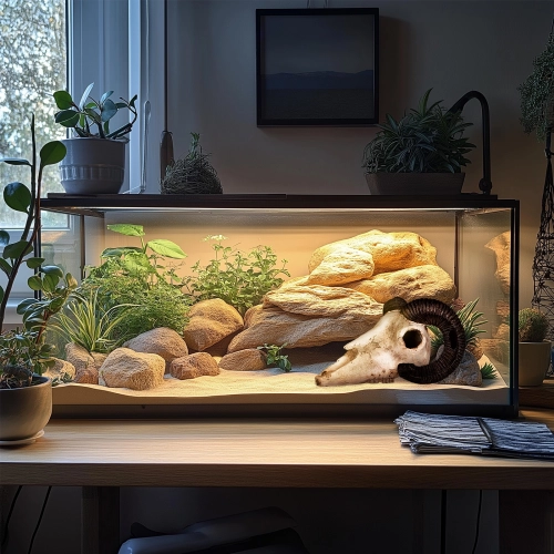 Terrario Ram Skull - czaszka barana do terrarium 19x16x11 cm