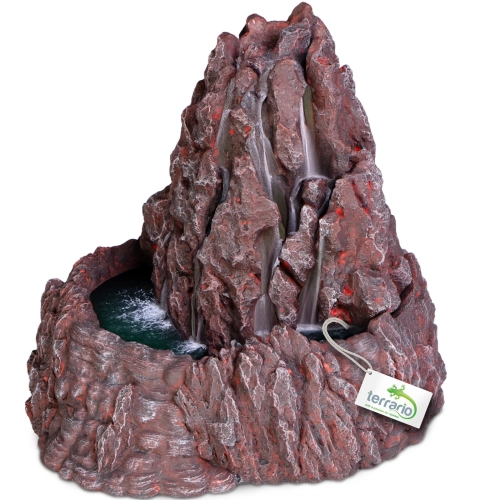 Terrario Volcano Fountain – Fontanna do Terrarium z pompą