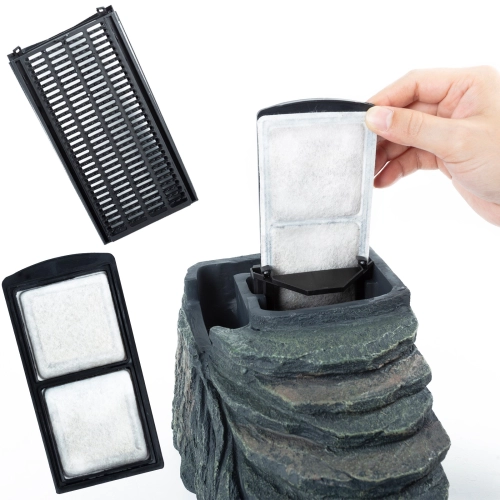 Repti-Zoo Turtle Filter Rock - wyspa i filtr wody dla żółwi