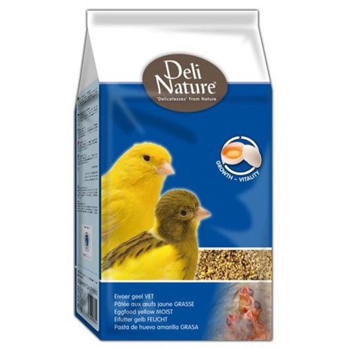 Deli Nature Eggfood Yellow Moist – wilgotna jajeczna karma dla kanarków żółtych 1 kg