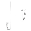 Neo Diffuser Original S CO2 + Clip White – dyfuzor CO2 + kolanko do akwarium 12mm