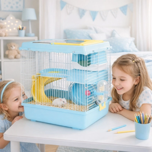 Furrever Friends Miku Easy Small Blue - klatka dla małych gryzoni zestaw